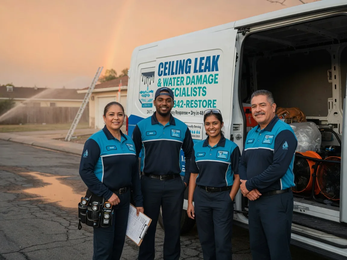 Ceiling Leak Cleanup company in Durham, ME