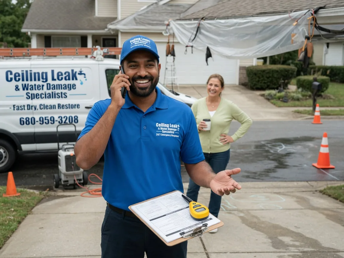 Ceiling Leak Cleanup Durham, ME FAQs